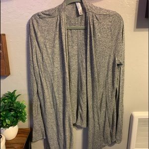 Grey cardigan